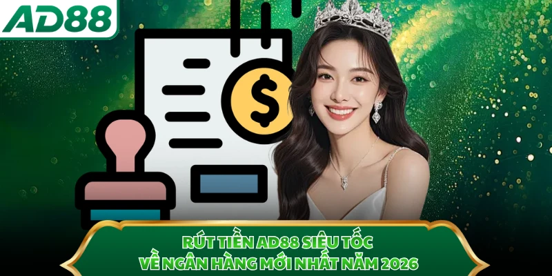 Rút Tiền AD88 Siêu Tốc Về Ngân Hàng Mới Nhất Năm 2026